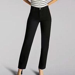 Lee Straight Leg Black Jeans